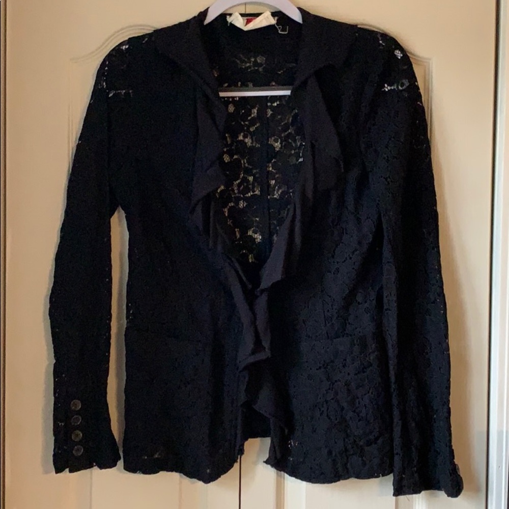 Free People Lace Blazer